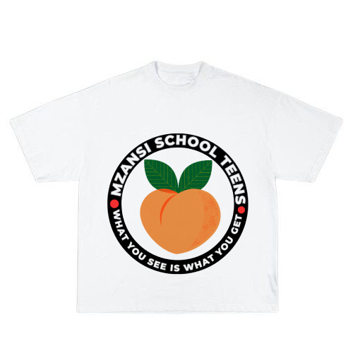 Graphic Peach Tee